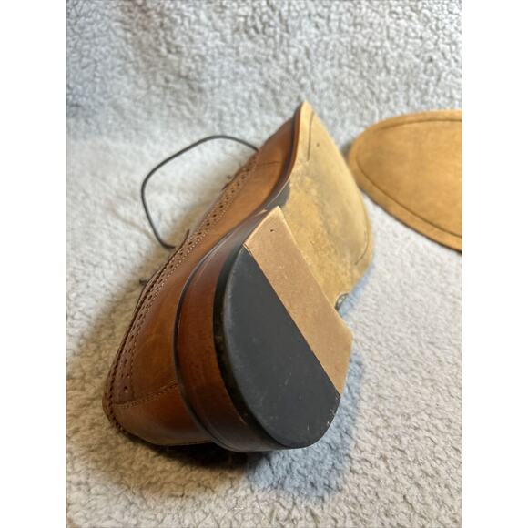 Aston Grey Collection Lovorwen Brown Wingtip Oxfords 11.5 - Picture 16 of 16